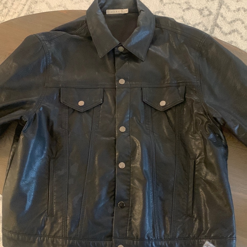 MNML Faux Leather jacket
